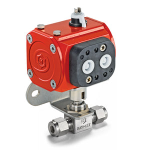 1/2" 2-way Actuated Ball Valve